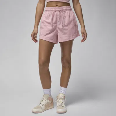 Jordan Women's  Knit Shorts In Pink