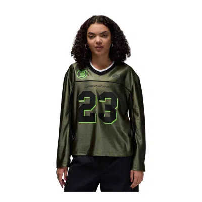 JORDAN WOMEN'S LONG-SLEEVE JERSEY TOP