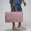 Jordan Women's  Monogram Duffle Bag (40l) In Pink