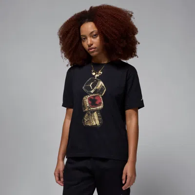 Jordan Women's  Mvp Graphic T-shirt In Black