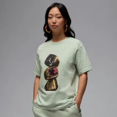 Jordan Women's  Mvp Graphic T-shirt In Seafoam
