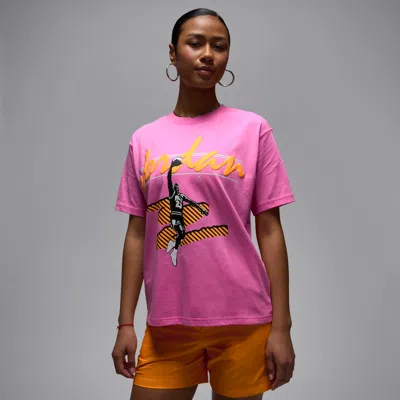 Jordan Women's  Mvp Graphic T-shirt In Pink