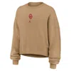 Jordan Women's Oklahoma Phoenix 2-hit  Brand College Pullover Crew In Brown