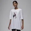 Jordan Women's  Oversized Graphic T-shirt In White