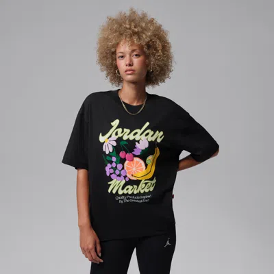Jordan Women's  Oversized T-shirt In Black