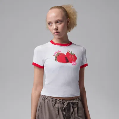 Jordan Nike  Graphic T-shirt In White