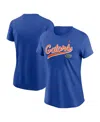 JORDAN WOMEN'S ROYAL FLORIDA GATORS LOCAL SCRIPT T-SHIRT