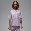 Jordan Women's  Short-sleeve Woven Top In Purple