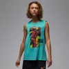 JORDAN WOMEN'S  SLEEVELESS GRAPHIC T-SHIRT,1015711582