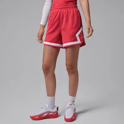 Jordan Women's  Sport 4" Diamond Shorts In Red