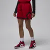 Jordan Women's  Sport 4" Diamond Shorts In Gym Red/gym Red/black