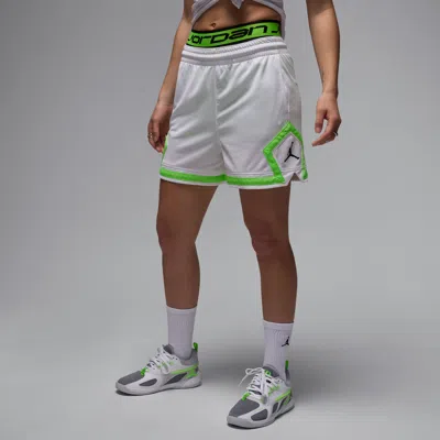Jordan Women's  Sport 4" Diamond Shorts In White