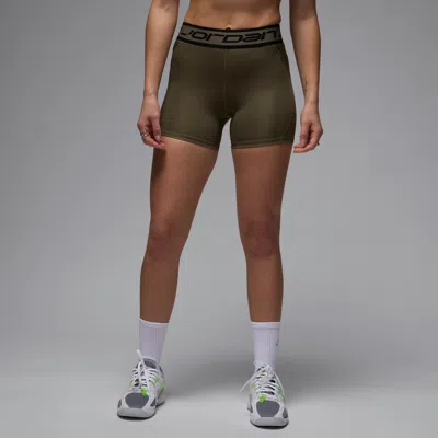 Jordan Women's  Sport 5" Shorts In Medium Olive/cargo Khaki