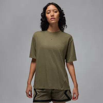 Jordan Women's  Sport Diamond Short-sleeve Top In Green