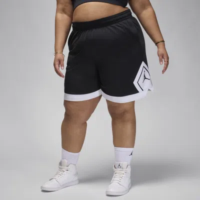 Jordan Women's  Sport Diamond Shorts (plus Size) In Black