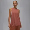 Jordan Women's  Sport Diamond Tank Top In Brown