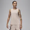 Jordan Women's  Sport Diamond Tank Top In Brown