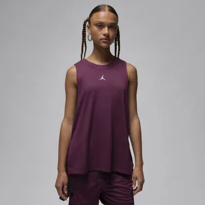 Jordan Women's  Sport Diamond Tank Top In Red