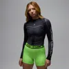 Jordan Women's  Sport Dri-fit Long-sleeve Top In Black