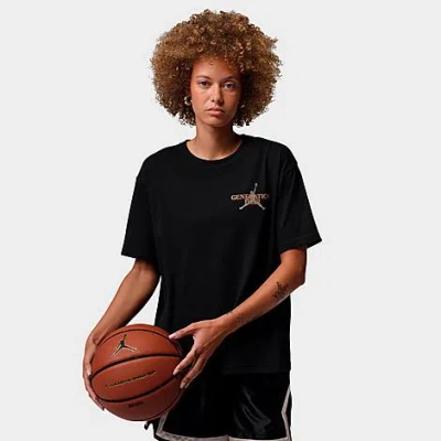 Jordan Women's Sport Dri-fit Graphic T-shirt In Black