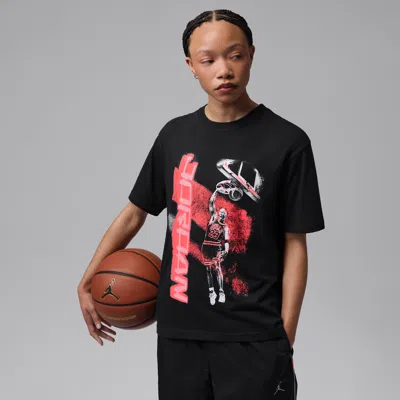 Jordan Women's  Sport Dri-fit Graphic T-shirt In Black