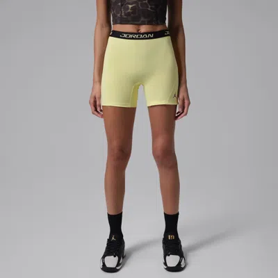 Jordan Women's  Sport Essentials Dri-fit High-waisted 5" Shorts In Neutral