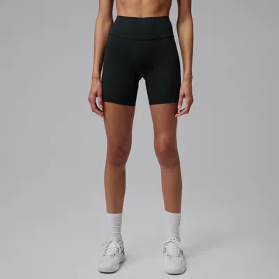 Jordan Women's  Sport Flightweight High-waisted 6" Biker Shorts In Black