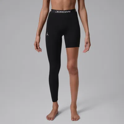 Jordan Women's  Sport High-rise Single-leg Basketball Tights (right) In Black