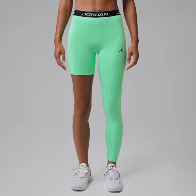 Jordan Women's  Sport High-rise Single-leg Basketball Tights (left) In Green