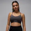 Jordan Women's  Sport Indy Light Support Sports Bra In Grey