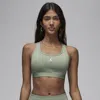 Jordan Women's  Sport Medium-support Padded Jumpman Bra In Green