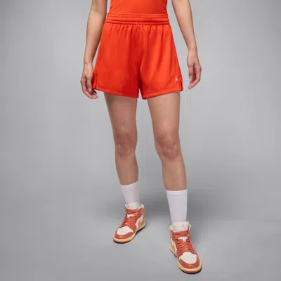 Jordan Women's  Sport Mesh Shorts In Orange