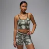 Jordan Women's  Sport Printed Cropped Tank Top In Green