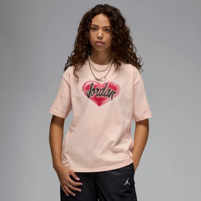 Jordan Women's  T-shirt In Pink