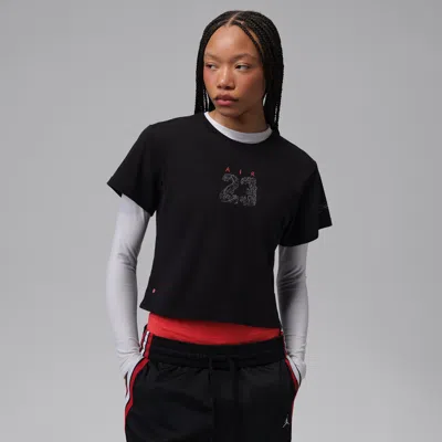 Jordan Women's  T-shirt In Black
