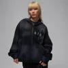 Jordan Women's  X Tã©la Full-zip Hoodie In Black