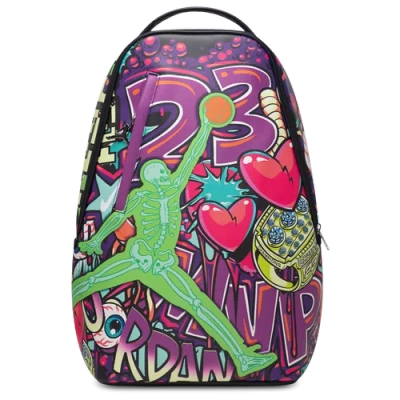 Jordan Womens 6 Rings Graffiti Backpack In Multi/multi