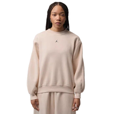 Jordan Womens Brooklyn Fleece Bb Pullover Hoodie In Brown