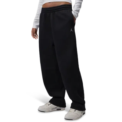 Jordan Womens Brooklyn Fleece Bb Wide Leg Pants