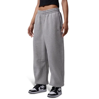 Jordan Womens Brooklyn Fleece Jogger Pant Bb In Gray