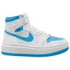 Jordan Women's Air  1 Elevate High Shoes In Dark Powder Blue/white/white