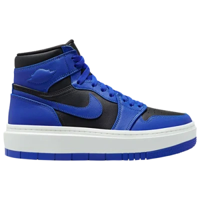 Jordan Women's Air  1 Elevate High Shoes In Hyper Royal/ash