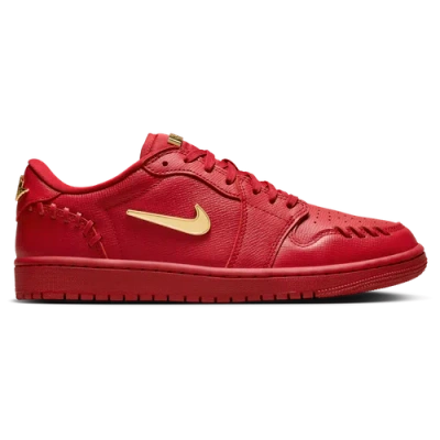 Jordan Womens  Air  1 Low Mm In Gold/red