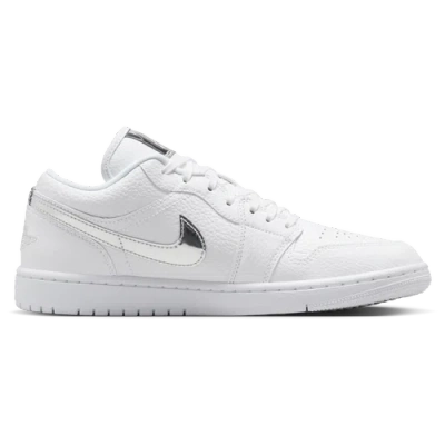 Jordan Metallic-logo Lace-up Sneakers In White
