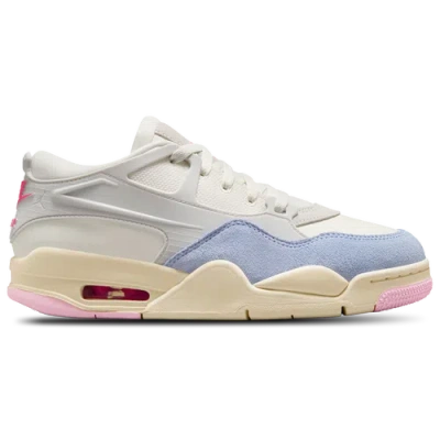 Jordan Womens  Air  Retro 4 Remastered Easter In Light Blue/photon Dust/hyper Pink