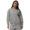 Jordan Women's  Brooklyn Fleece Pullover Hoodie In Dk Gray Heather