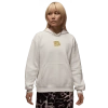 Jordan Brooklyn Gel Oversize Pullover Hoodie In White