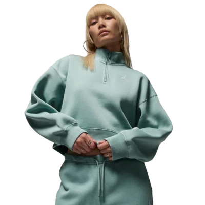 Jordan Womens  Brooklyn Fleece Quarter-zip Top