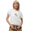 Jordan Brooklyn Puffy Graphic Tee In White
