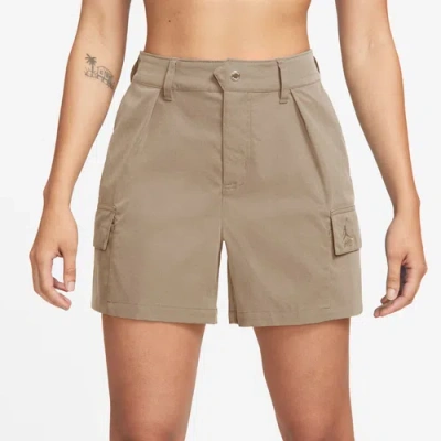 Jordan Womens  Chicago Shorts In Brown